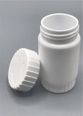 контейнеры круглого ХДПЭ 60мл фармацевтические, белые пластиковые контейнеры планшета с крышкой