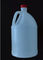 5 ХДПЭ литров цвета бутылки с водой естественного, многоразовые бутылки с водой с набором крышки полным утяжеляют 211г