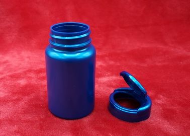 Красочные круглые пластиковые бутылки, фармацевтические бутылки таблетки легкие для открытия/близкий