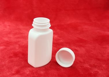 Бутылка плоского квадрата 40мл пластиковая для набора ПП медицины полного покрывает алюминиевый вкладыш