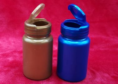 Бутылки таблетки полного набора покрашенные, сальто - контейнеры капсулы верхней крышки пластиковые легкие для открытия/близкий