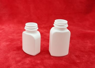 Бутылки планшета полиэтилена высокой плотности пустые, квадратная бутылка любимца для упаковки таблеток