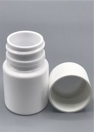 белые пластиковые бутылки таблетки 30мл с крышкой, круглые пустые бутылки капсулы 